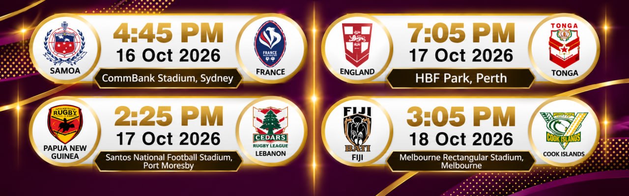 NRL Time Schedule