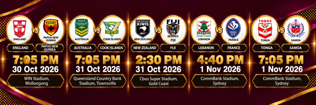 NRL Time Schedule